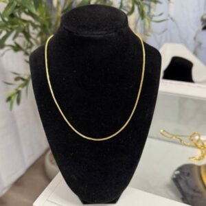 Cadena oro 10 k tipo franco. (Blin blin)