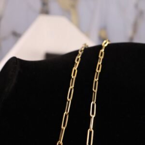 Manilla paper clip oro 10k