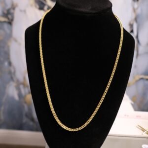 Cadena franco 3mm oro 10k