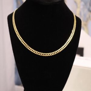 Cadena corte brillo oro 10k 6 mm