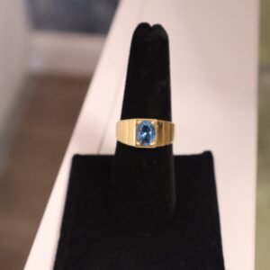 Anillo Piedra Azul