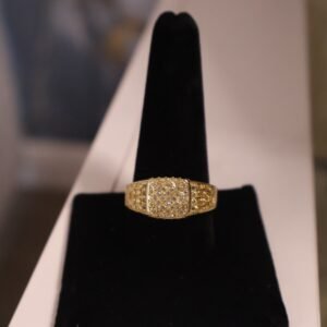 Anillo Roseta Cuadrado