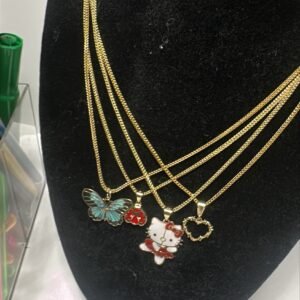 Cadena franco 16 de largo con dije