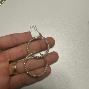 Women’s Hoop Earrings – 10K Gold