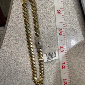 Anklet – 7 mm, 10 Inches, 10K Gold