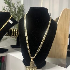 monaci 10k 22 inches long 7 mm thick with pendant