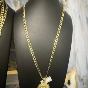 Chain size 22 6 mm with pendant