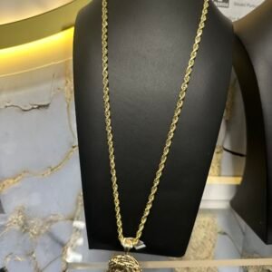 Chain rope size 26 with pendant